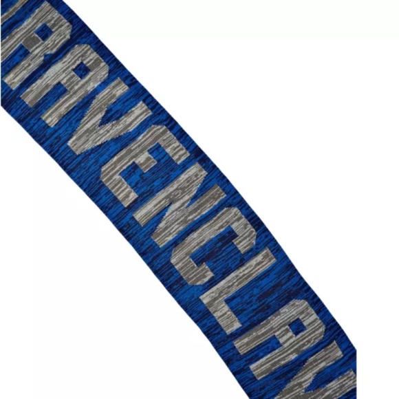 💐Harry Potter Ravenclaw Spellout Acrylic Scarf & Tumbler Set Blue/Grey - Picture 7 of 7